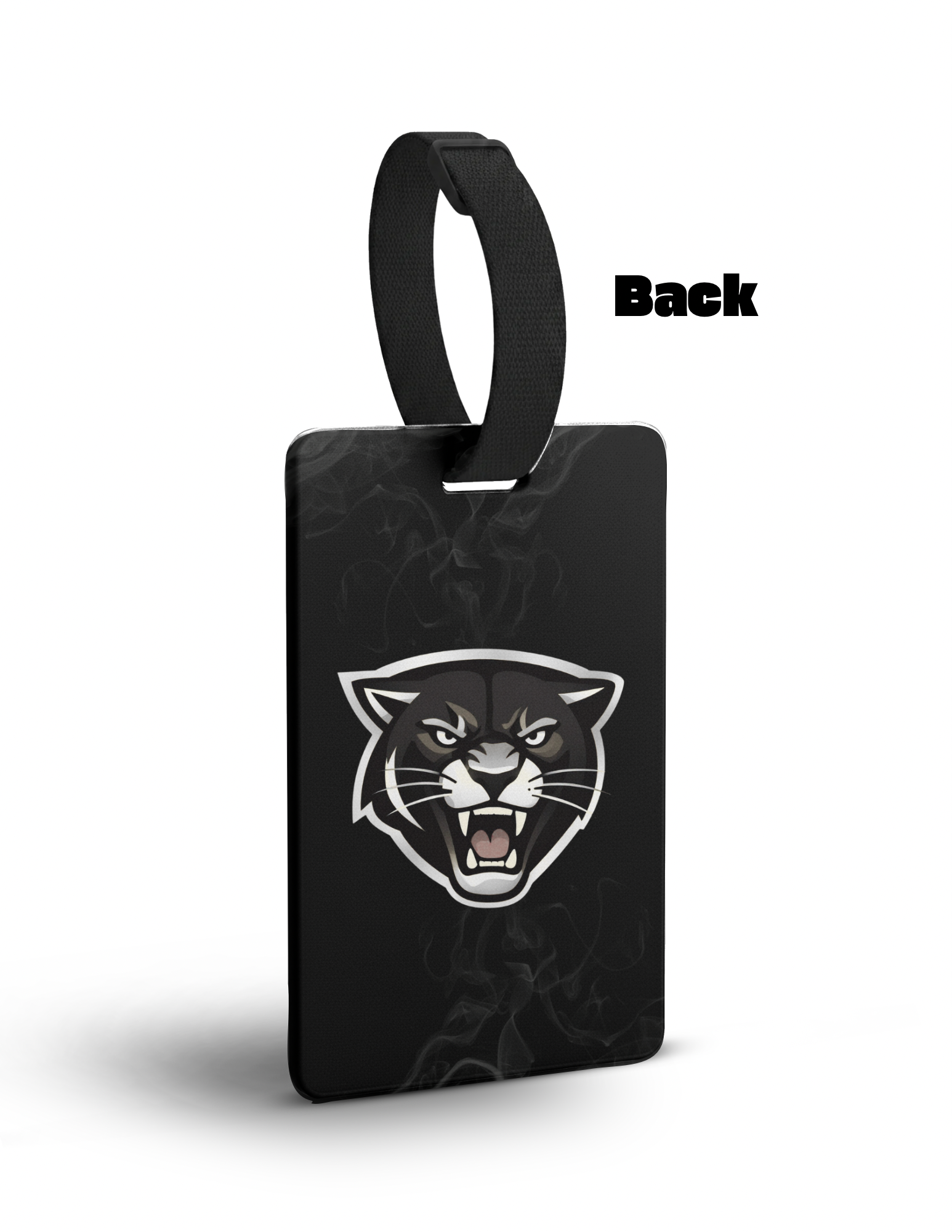 Custom Last Name Sports Tag | Personalized Photo Bag Tag with Jersey Number
